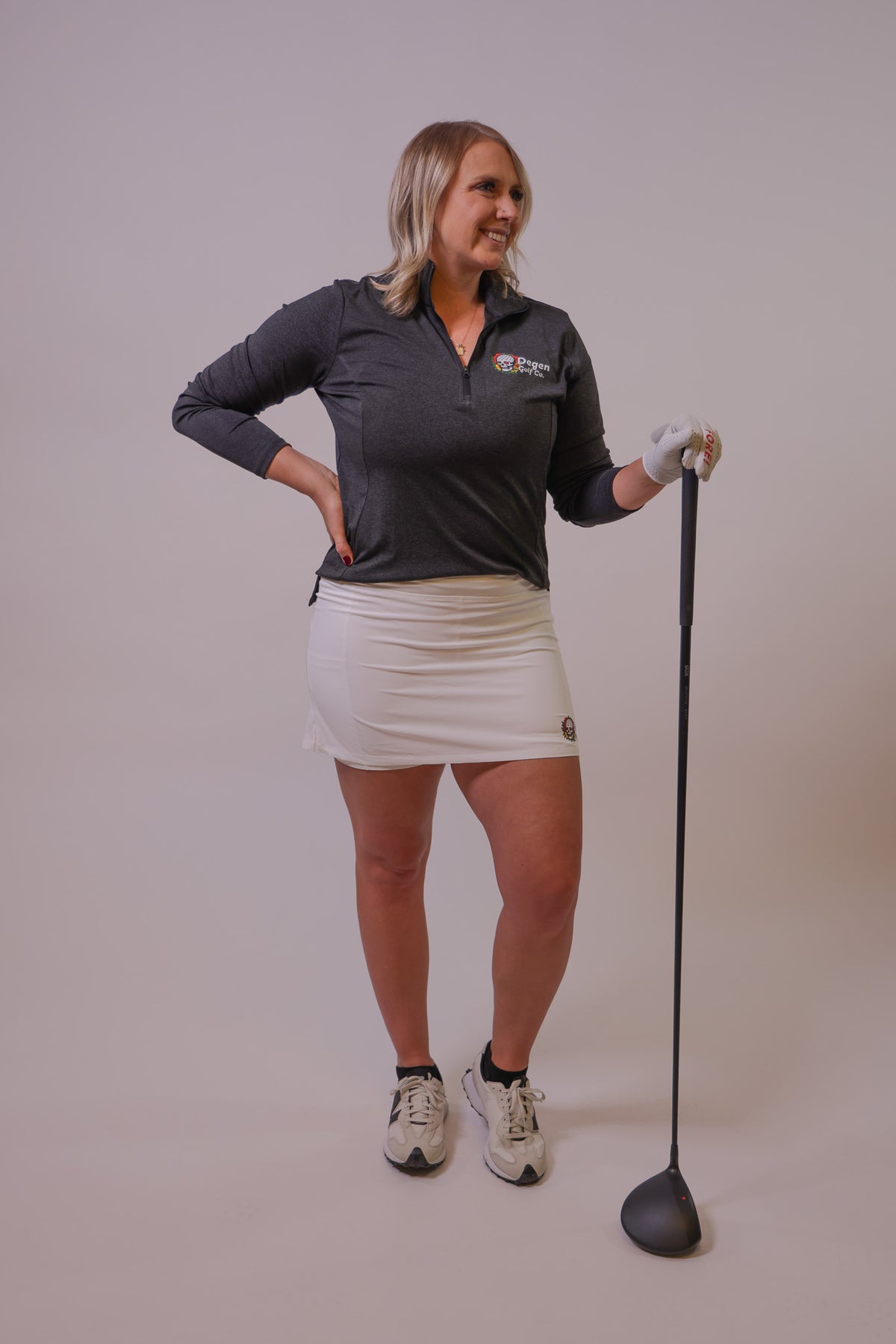 Women’s Floral Degen Quarter Zip