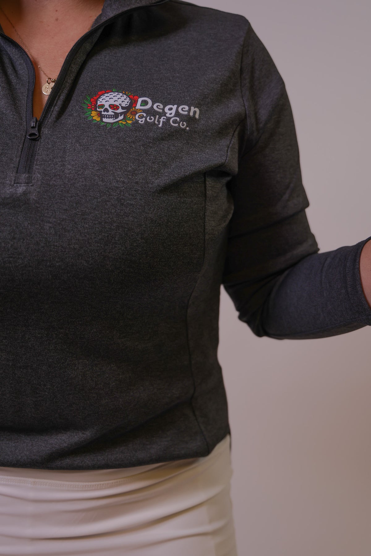 Women’s Floral Degen Quarter Zip